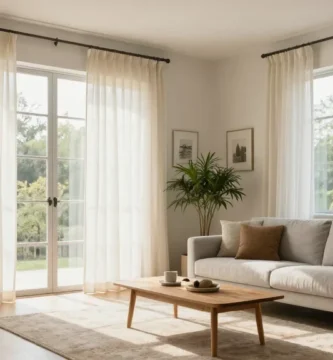 17 Minimalist Curtains Living Room Ideas for Clean Look