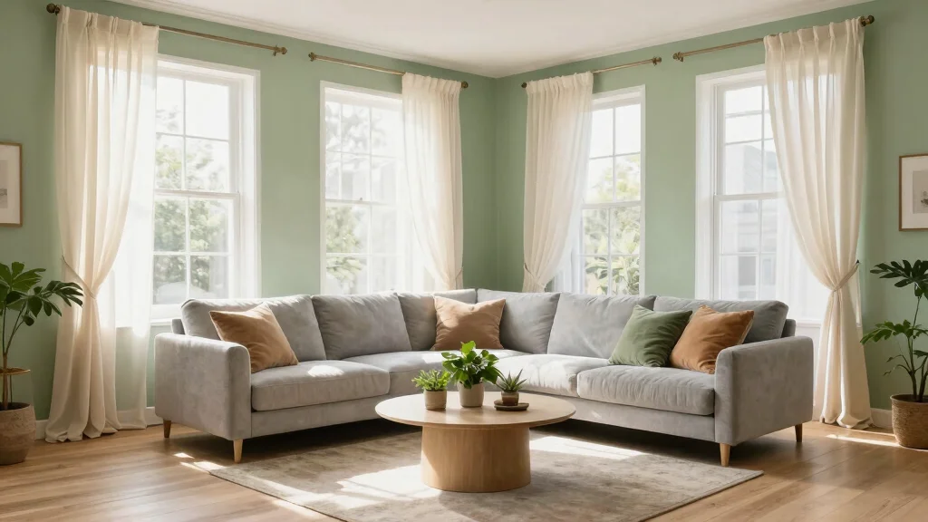 17 Modern Curtains Living Room Ideas for Clean Design