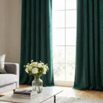 17 Velvet Curtains Living Room Ideas for Luxe Comfort