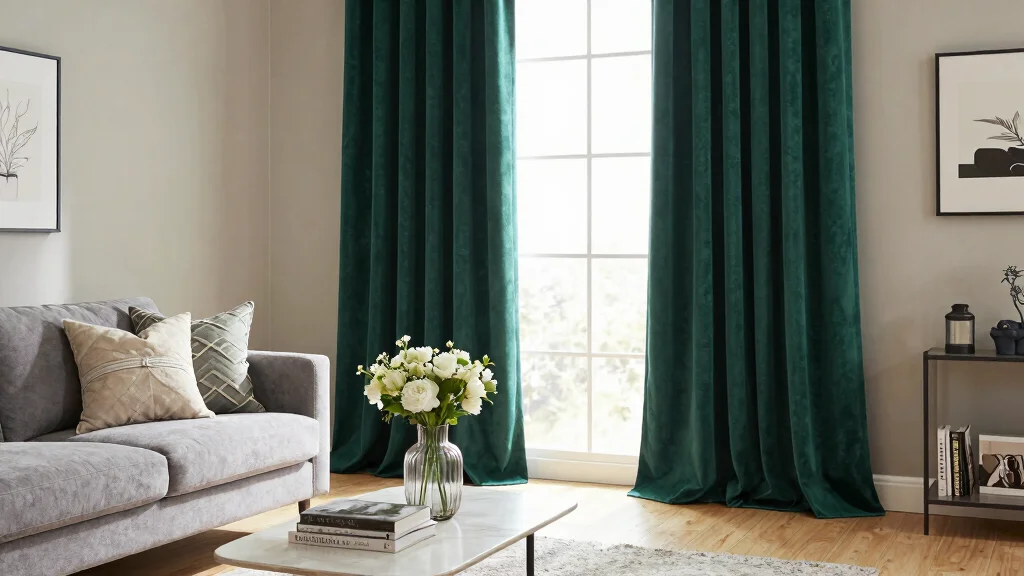 17 Velvet Curtains Living Room Ideas for Luxe Comfort