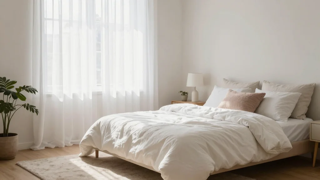 17 White Sheer Curtains Bedroom Ideas for Airy Vibes