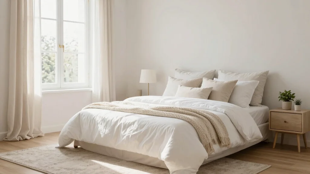 18 Bedroom with White Bedding Ideas for Calm Sleep