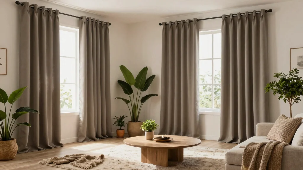 18 Blackout Curtains Living Room Ideas for Light Control