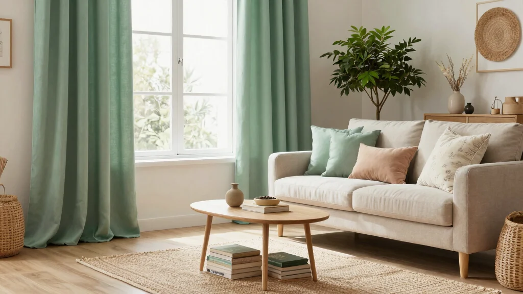 19 Sage Green Curtains Living Room Ideas for Calm Style