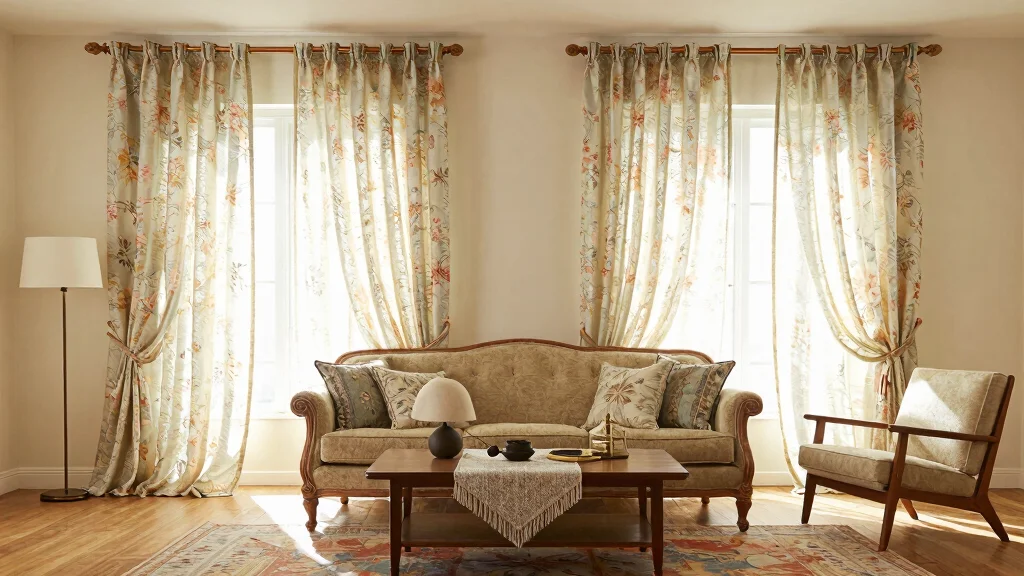 19 Vintage Curtains Living Room Ideas for Timeless Charm