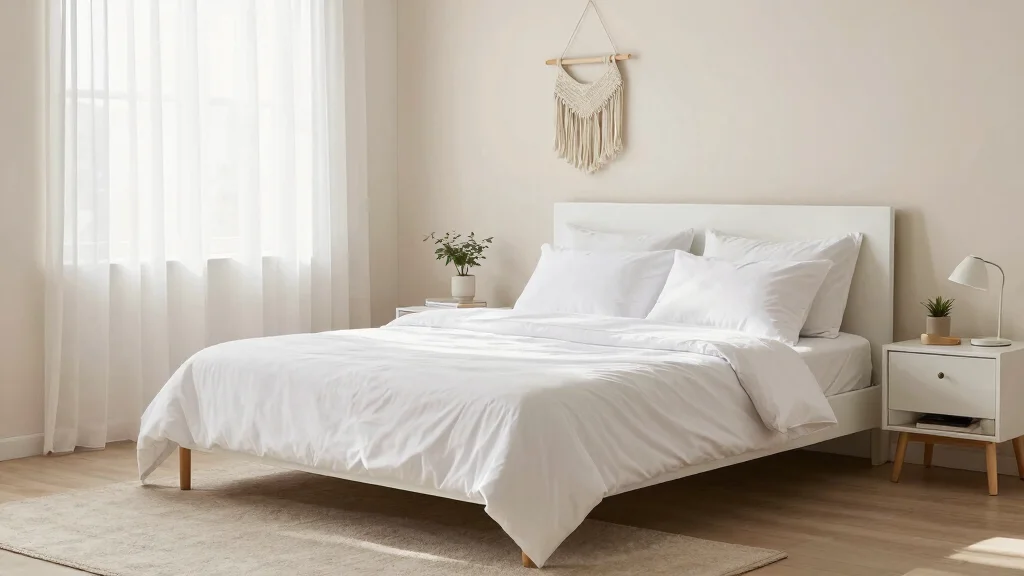 19 White Twin Bedding Ideas for Clean Compact Rooms