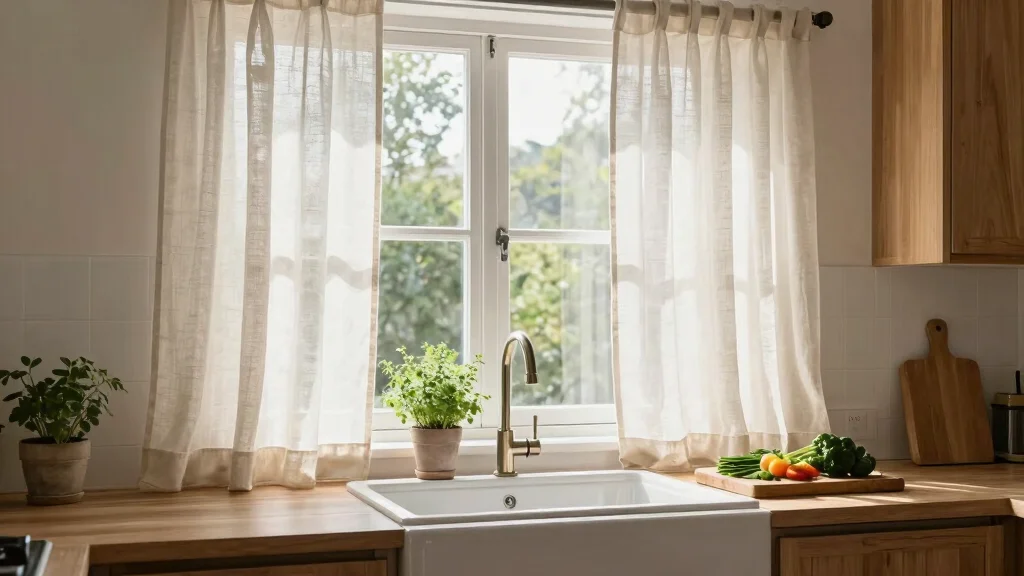 19 Window Above Kitchen Sink Curtains Ideas for Privacy
