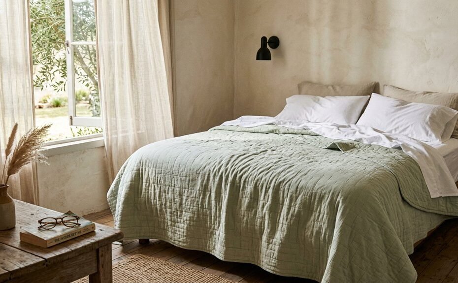 cool cozy summer coverlets