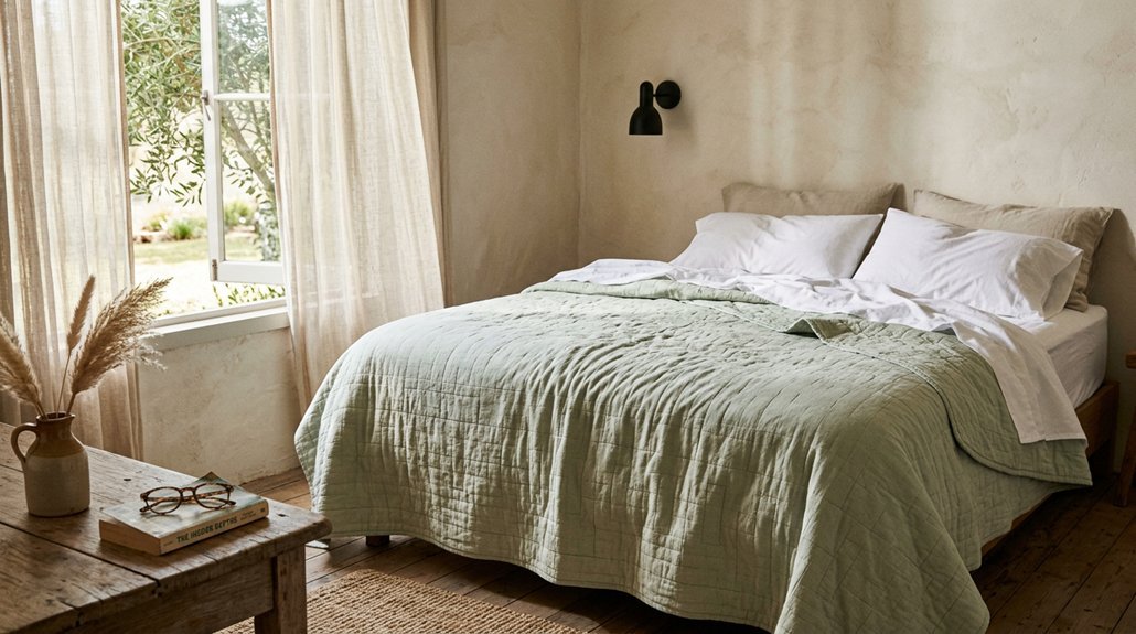 cool cozy summer coverlets