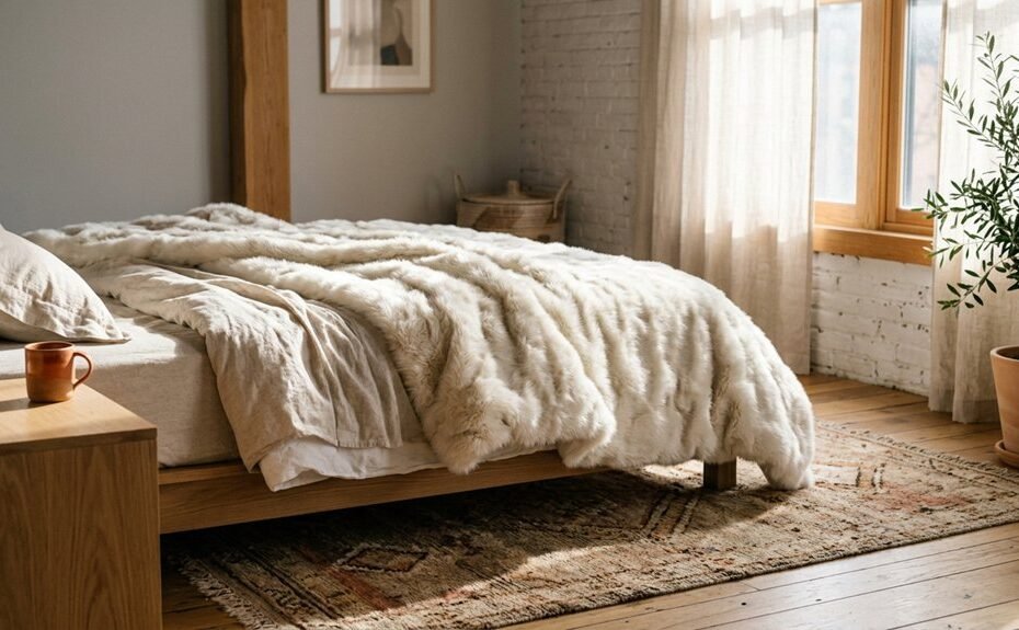 luxury fur comforter selection 2027