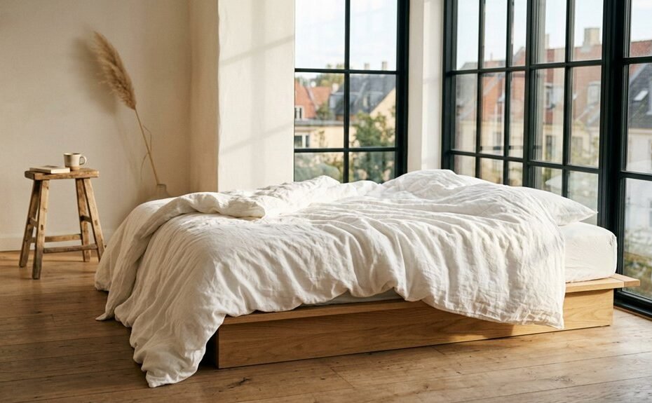 plain white duvet covers